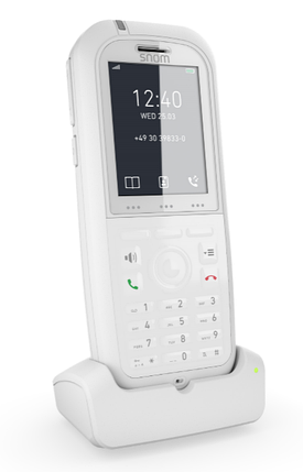 Захищений DECT телефон з антибактеріальним покриттям Snom M90, фото 3