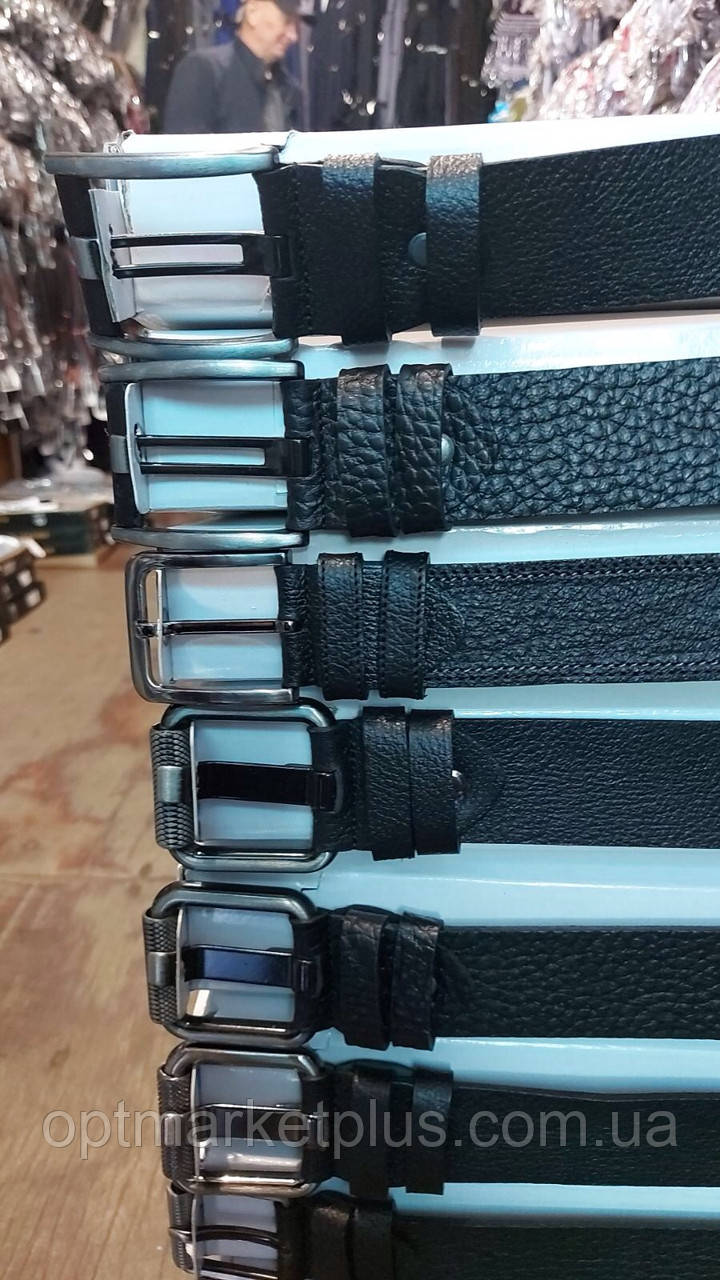 Ремінь чоловічий, суцільна шкіра (45 мм) Туреччина купити гуртом від складу 7 км Одеса