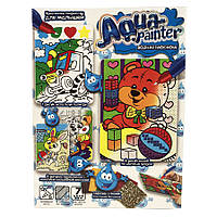 Набор для творчества Водная раскраска " Медвежонок " Aqua painter антистресс, в коробке 3х20х27 см