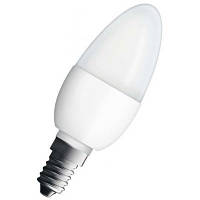 Світлодіодна лампа OSRAM VALUE CL B40 5W/827 220-240V FR E14 2700К свеча матовая (4052899326453)