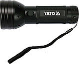 Ультрафіолетовий Ліхтарик YATO TORCH UV 51 LED з Окулярами Для Виявлення Витоків та Перевірки Банкнот (08581), фото 3