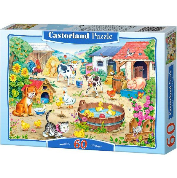 Пазли 60 елементів "Ферма", В~06489 | Castorland