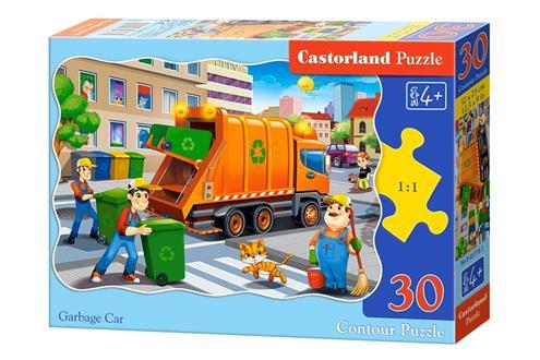 Пазли 30 елементів "Сміттєвоз", B~03778 | Castorland