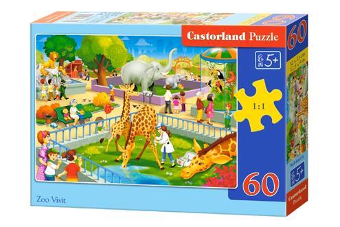 Пазли 60 елементів "Зоопарк", B~066155 | Castorland