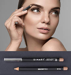 -01 - POWDERY EYEBROW PENCIL ОЛІВЕЦЬ ДЛЯ БРІВ