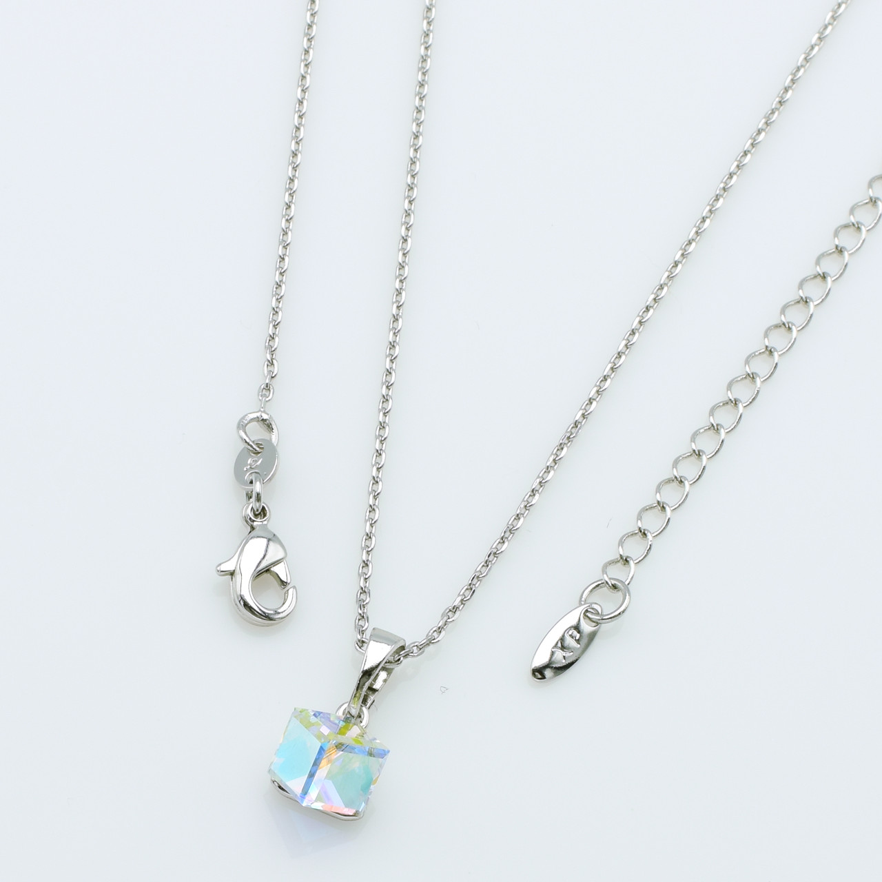 XUPING Кольє Родій Довжина 40+6см, Ширина 0.1см, Кулон Swarovski Висота 1.7см, Ширина 0.8см, фото 1