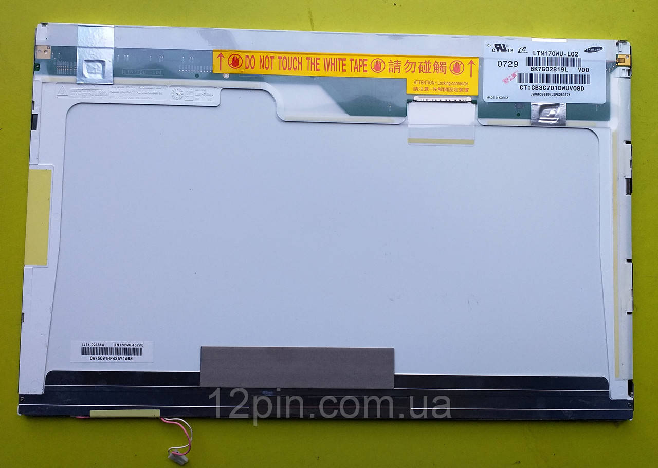 Матриця LTN170WU-L02 б.у. оригінал, фото 1