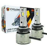 Лампа светодиодная для фар CYCLONE LED HB3 (9005) 6000K 140000LM TYPE 38 2 шт комплект