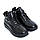 Чоловічі зимові шкіряні черевики ZG Black New Exclusive р. 40 41 42 43 44 45, фото 3