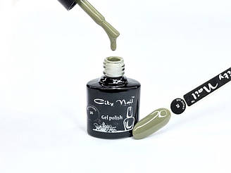 Гель-лак хакі City Nail № 26
