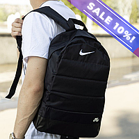 Чоловічий спортивний рюкзак Nike Air чорний сумка Найк спортивна для тренувань