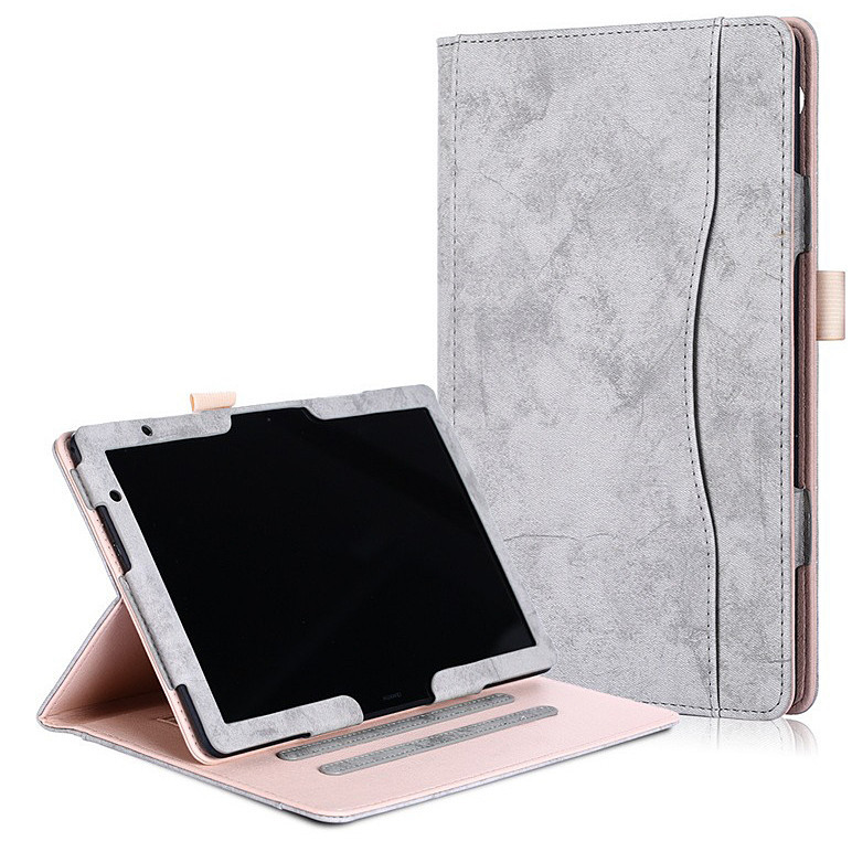 Чохол Leather Case для Huawei MediaPad M5 Lite / T5 10.1 Grey