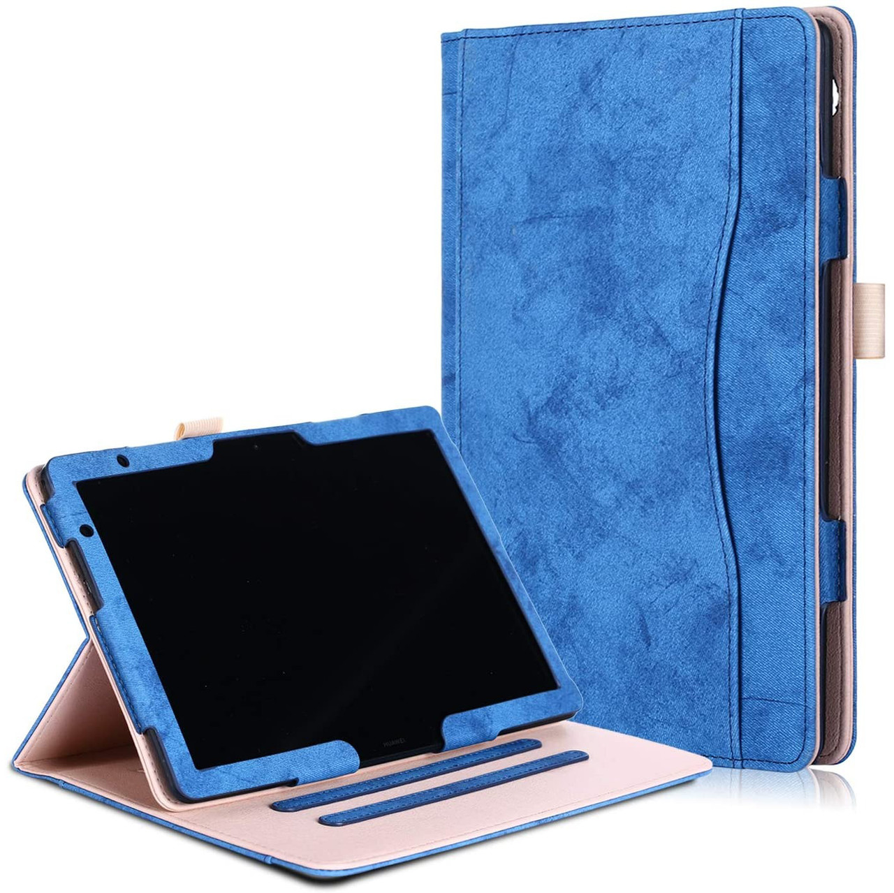 Чохол Leather Case для Huawei MediaPad M5 Lite / T5 10.1 Blue