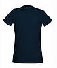 Жіноча спортивна футболка темно синя 392-AZ, фото 2
