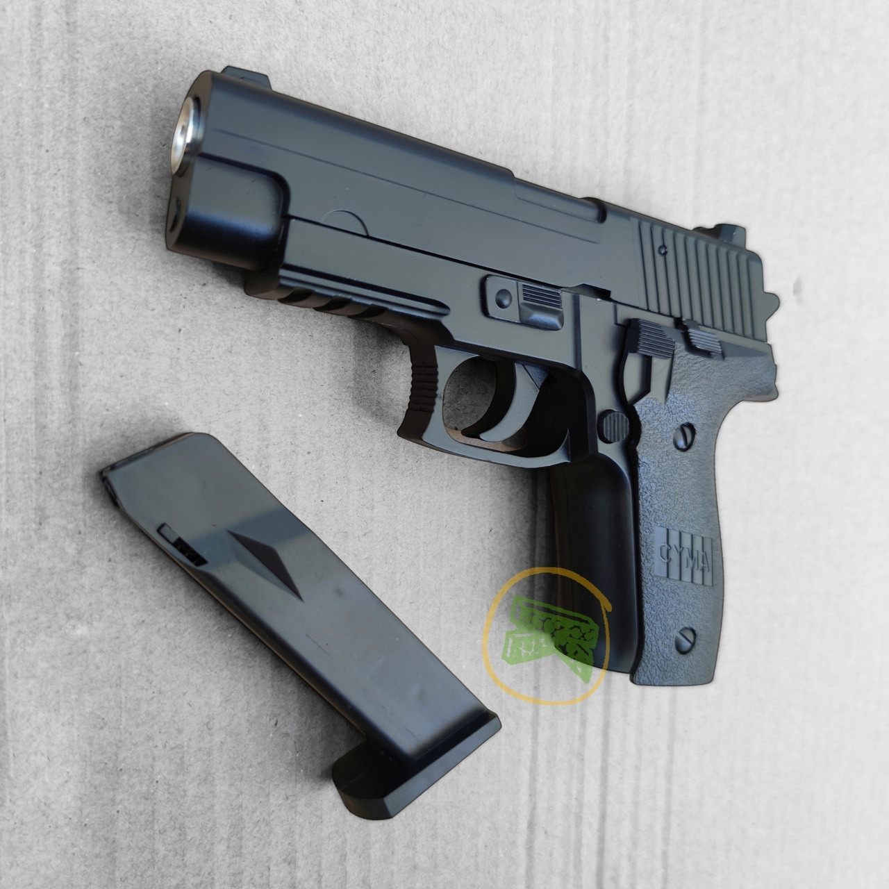 Іграшковий металевий пістолет CYMA ZM23 / ЗМ 23 на пластикових пульках 6мм