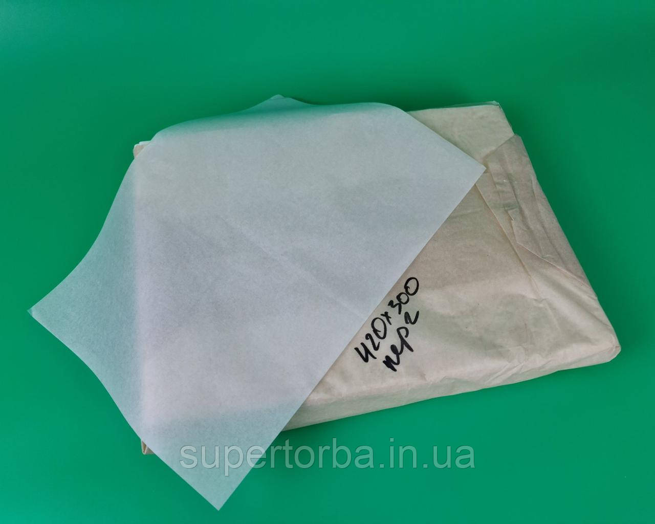 Папір жиронепроникний білий420х300 мм 30 г/м2 KH PACK SUPERIOR 5 кг (1 пачка), фото 1