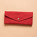 Набір з 8 кистей для макіяжу в червоному чохлі LUXIE Glitter and Gold Brush Set, фото 10