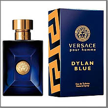 Versace Pour Homme Dylan Blue туалетна вода 100 ml. (Версаче Пур Хом Ділан Блю)