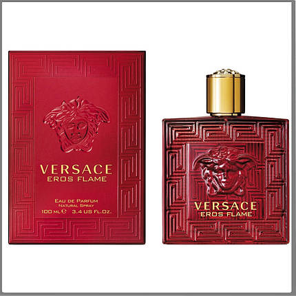 Versace Eros Flame парфумована вода 100 ml. (Версаче Ерос Флейм), фото 2
