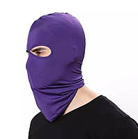 Балаклава маска 2 глаза (подшлемник, военная, армейская) Фиолетовая, Унисекс WUKE One size