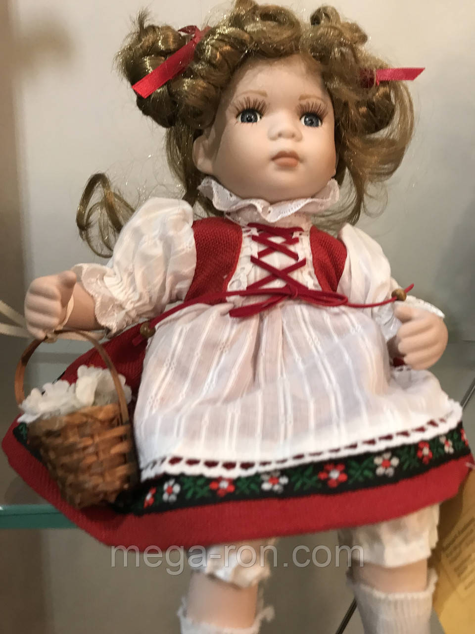 Лялька баварська колекційна, сидячи 30cm Reinart Faelens (ціна за 1 штуку)