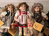 Порцелянова лялька баварська колекційна 30cm Reinart Faelens (ціна за 1 штуку), фото 9