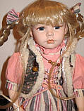 Лялька порцелянова колекційна Марго 42cm Reinart Faelens (ціна за 1нчар), фото 8