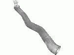 Труба вихлопна Скання (SCANIA) P, R, T, R500 din 68692 (71.06) Polmostrow