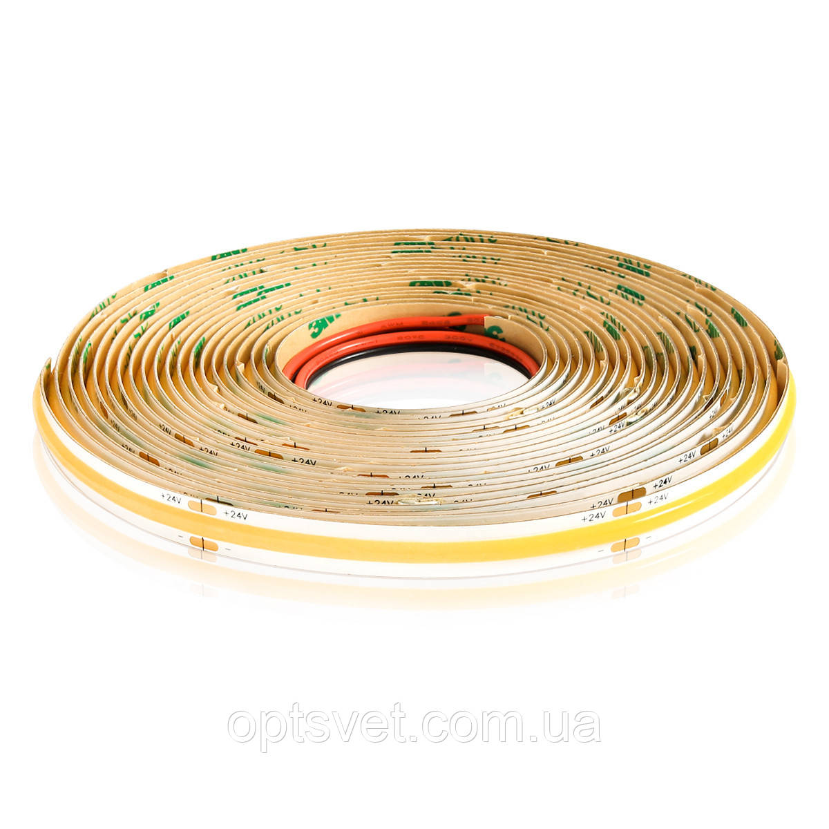 Світлодіодна стрічка Mi-light COB-482 4200K 24V, негерметична (MI-LED-S482NW2420-COB), фото 1