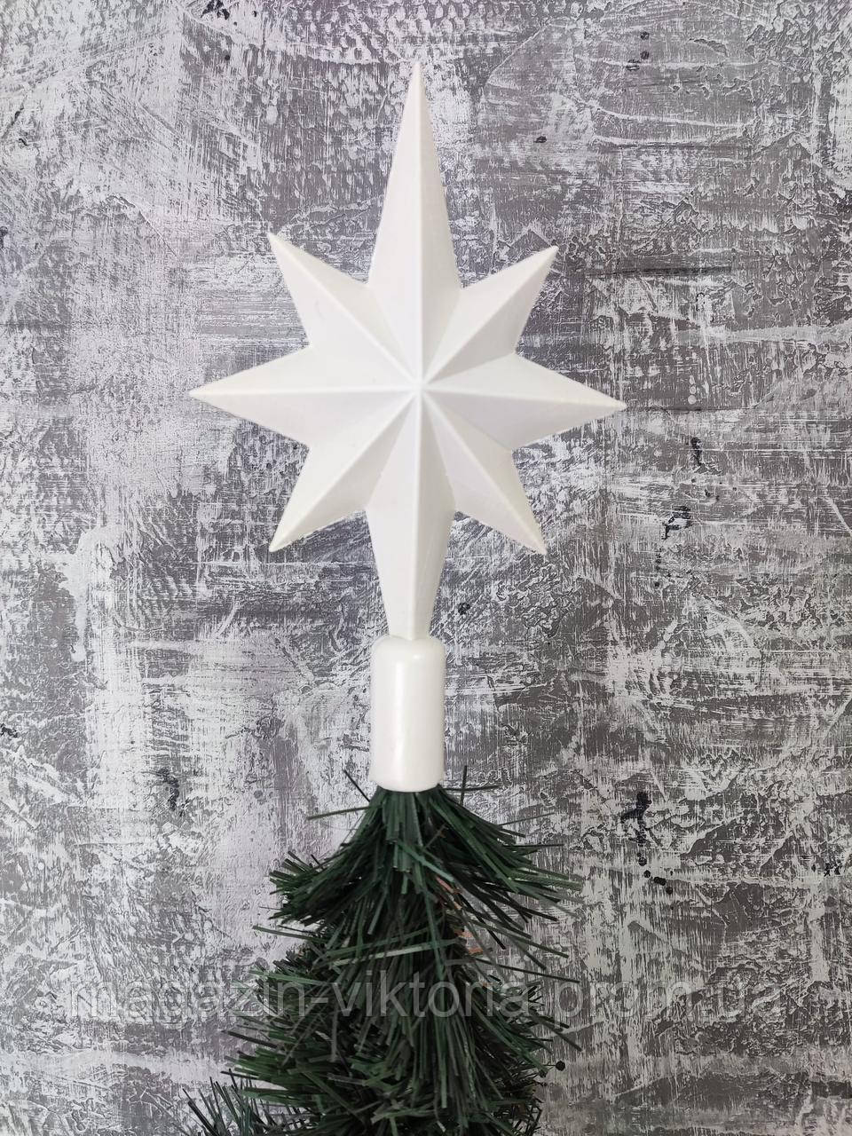 Заготівка новорічна, верхівка на ялинку, пластикова верхівка зірка, заготівка для декору