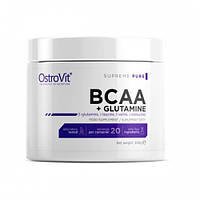 Аминокислоты OstroVit BCAA + Glutamine 200 грамм
