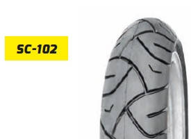 Мотоциклетна покришка 120/70-12 sc-102 безкамерна delitire
