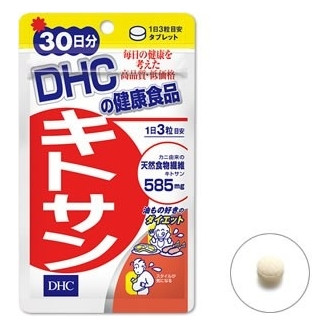DHC Хітозан з хітину панцира крабів, 90 таблеток (на 30 днів)
