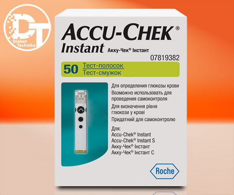 Тест-смужки Accu-Chek Instant (Акку-Чек Інстант) - 50 шт.