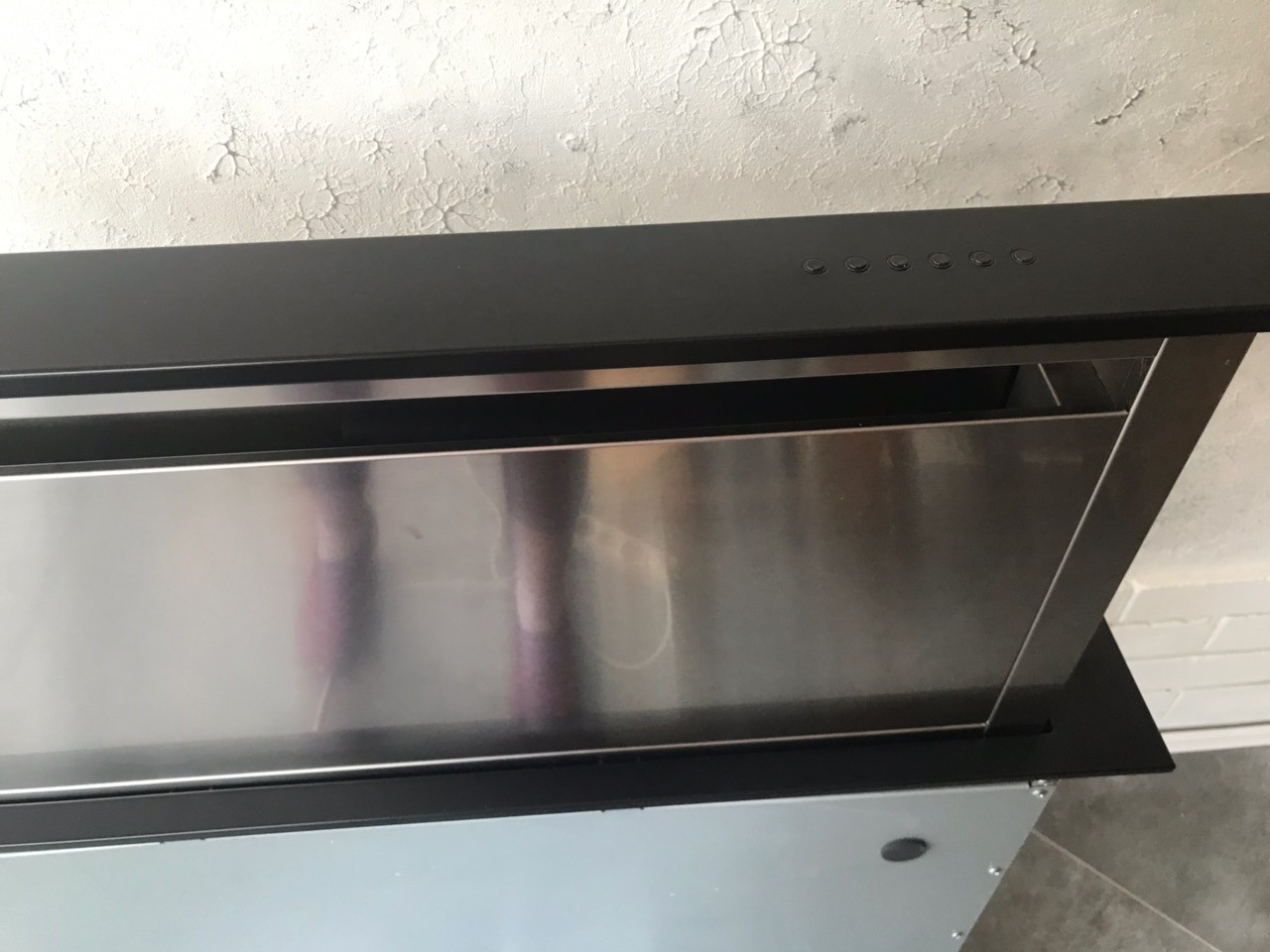 Встроенная вытяжка кухонная AEG DH1690-M в столешницу, островная ...