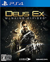 Диск с игрой Deus Ex: Mankind Divided для Playstation 4 | Русский язык и озвучка | PS4