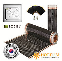 2 м2 Інфрачервона тепла підлога 4-го покоління Нагрівальна плівка Felix Ecxel Platinum Корея