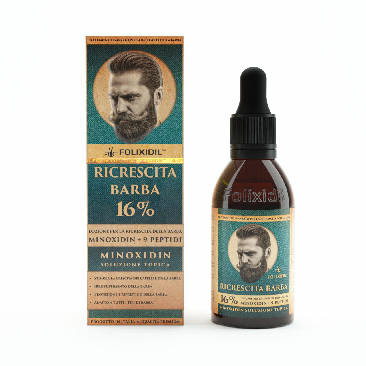 Folixidil 16% Beard Booster (Фоликсидил 16%) Миноксидин Ускоритель ...