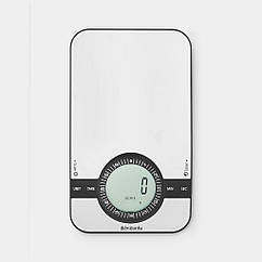 Ваги цифрові кухонні "Kitchen Scales" 21х12.5х2.5см з нержавіючої сталі Brabantia