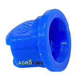Розпилювач обприскувача синій щілинної 120.03 Agroplast AP12003, фото 4