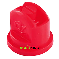 Розпилювач обприскувача червоний щілинної 120.04 Agroplast AP12004