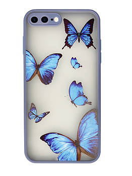 Чохол протиударний для iPhone 7 Plus (07) Batterfly метелики