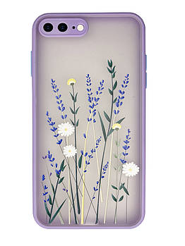 Чохол Протиударний для iPhone 7 Plus (02) Lavanda лаванда