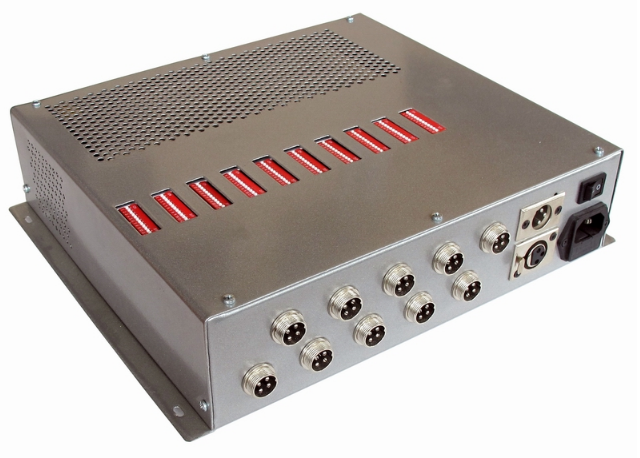 Блок управління RGB світильниками DriverBox-3-10-600W