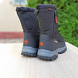 Зимові спортивні чоботи на хутрі термо плащівка., фото 2
