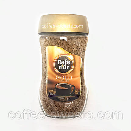 Кава розчинна Cafe d'or Gold, 200 гр, фото 2