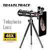 Монокуляр із кріпленням для телефона Telephoto Premium Lens 4K HD 48X ZOOM, фото 3