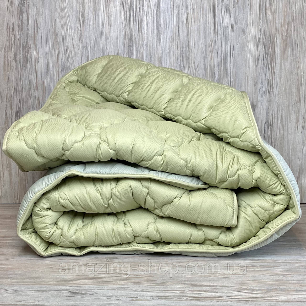 Ковдра на холлофайбері ОДА Полуторного розміру 155х210 Стьобана зимова ковдра високої якості, фото 1