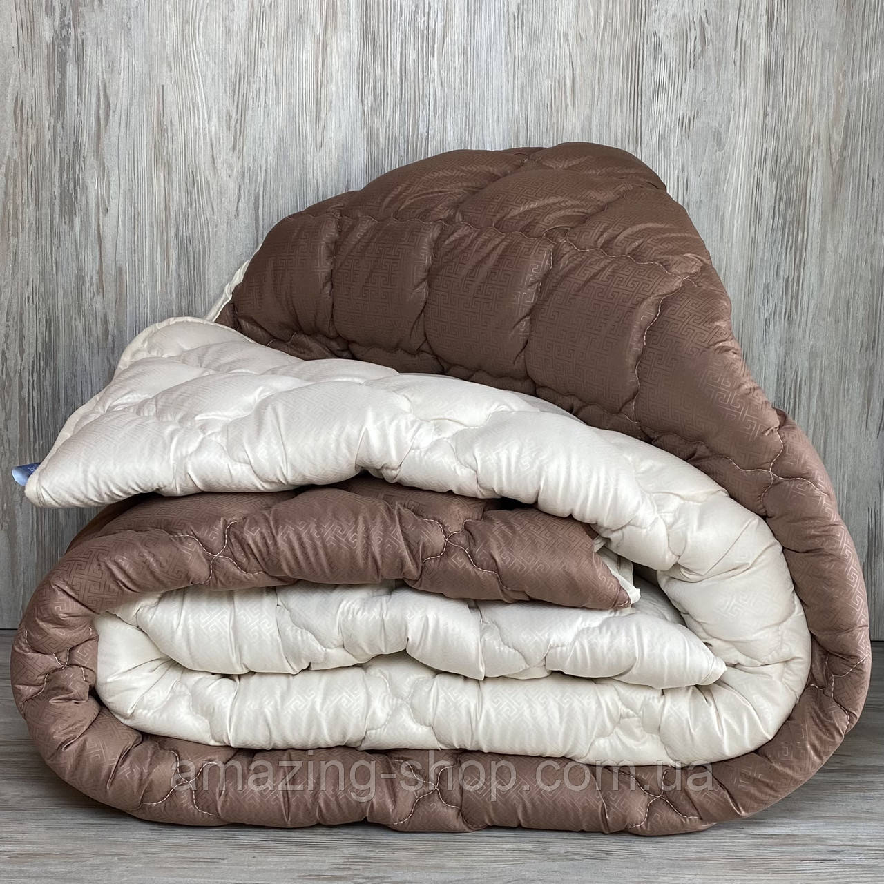 Ковдра на холлофайбері ОДА Євро розміру 200х220 Стьобана зимова ковдра високої якості, фото 1