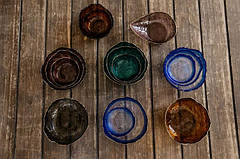 СКЛЯНІ ПІАЛИ ТА САЛАТНИКИ